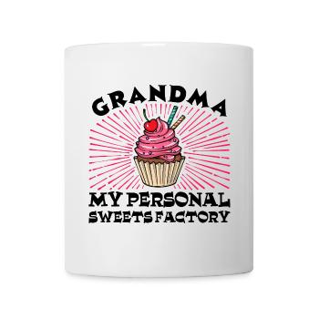 Cool Humorous Grandma Statement Grandmother Grandchild - Mug - white - Front