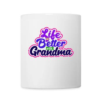 Cool Statement Seniorin Alles Gute Oma Großmutter - Tasse - Weiß - Vorne