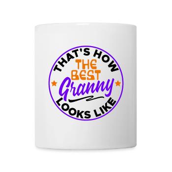 Cool Statement Enkelkind Großmutter Oma Seniorin - Tasse - Weiß - Vorne