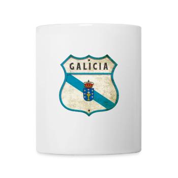 Galicia coat of arms flags design - Mug - white - Front