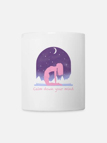 Yoga - Tasse - Weiß