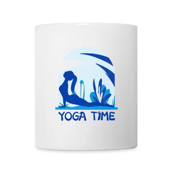 Yoga - Mug blanc - blanc - Devant