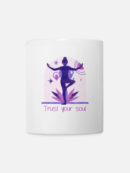 Yogi - Mug blanc - blanc