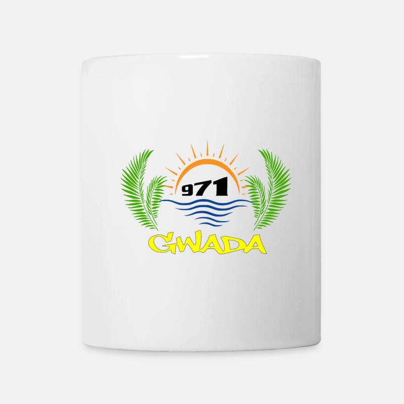 Guadeloupe - Tasse - Weiß