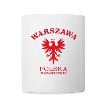 WARSZAWA Warschau Polen Polska - Tasse - Weiß - Vorne
