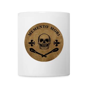 Memento Mori - Mug blanc - blanc - Devant