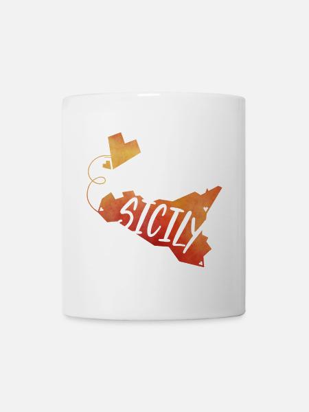 Sicile - Mug blanc - blanc