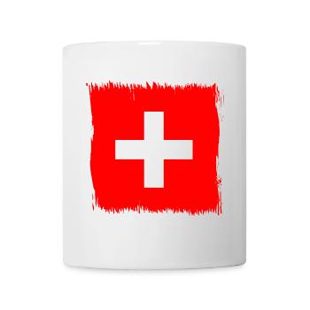 Switzerland Swiss Flag Flag Gift - Mug - white - Front
