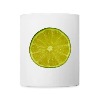 Lime Slice - Mug - white - Front