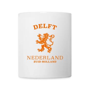 DELFT Niederlande, Pays-Bas - Mug blanc - blanc - Devant