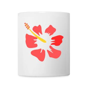 Flower Pink Pink Flower Flowers Pink Pink Flowers - Mug - white - Front