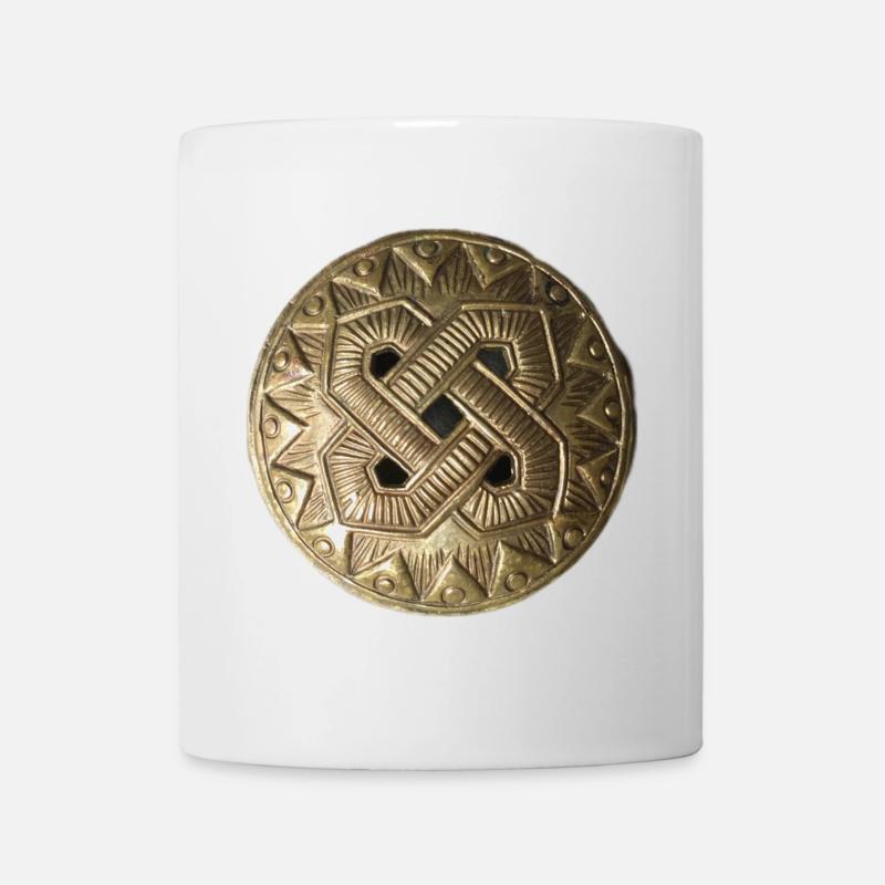 Kaleva bronceornament - Mug - white