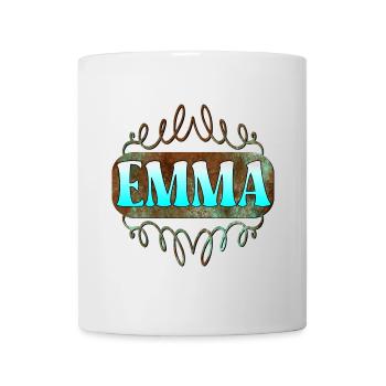 Name Day Gifts Daughter Emma - Mug - white - Front