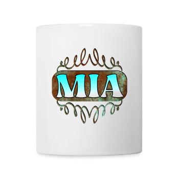 Name Day Gifts for Daughter Mia Girl - Mug - white - Front