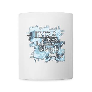 Ibiza Vibes Balearic Islands Design - Mug - white - Front