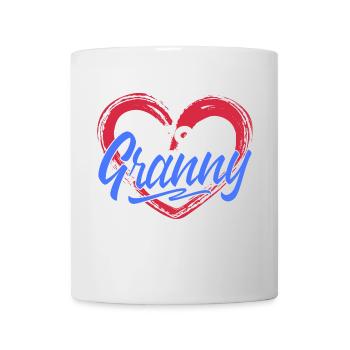 Beste Oma Großmutter Großmama Gratuliere Statement - Tasse - Weiß - Vorne