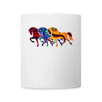 Cool Gallop Icelandic Horses Horse Love Horses - Mug - white - Front