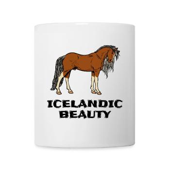 Horse Love Horses Statement Icelandic Horses Icelandic - Mug - white - Front