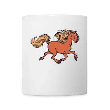 Pferdefan Islandpferde Galopp Isländer Pferde - Tasse - Weiß - Vorne