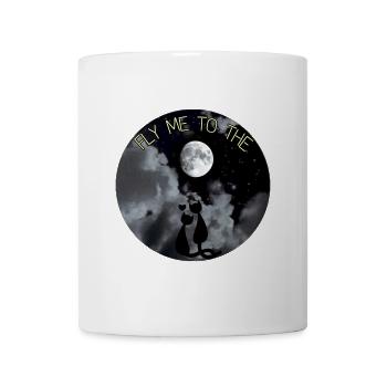Envolez-moi vers la Lune - Mug blanc - blanc - Devant