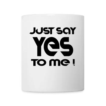 Saying text slogan cool - Mug - white - Front