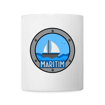 Maritim - Tasse - Weiß - Vorne