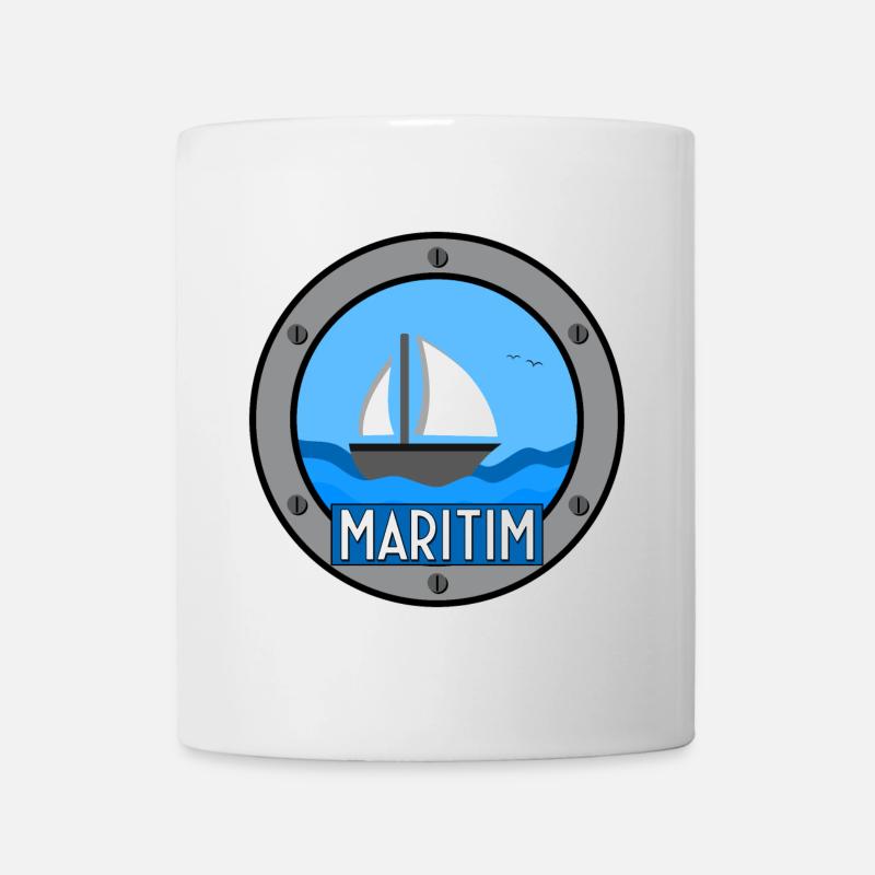 Maritim - Tasse - Weiß