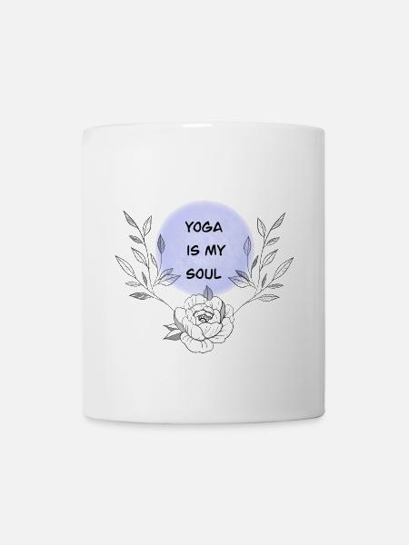 Yoga - Mug blanc - blanc