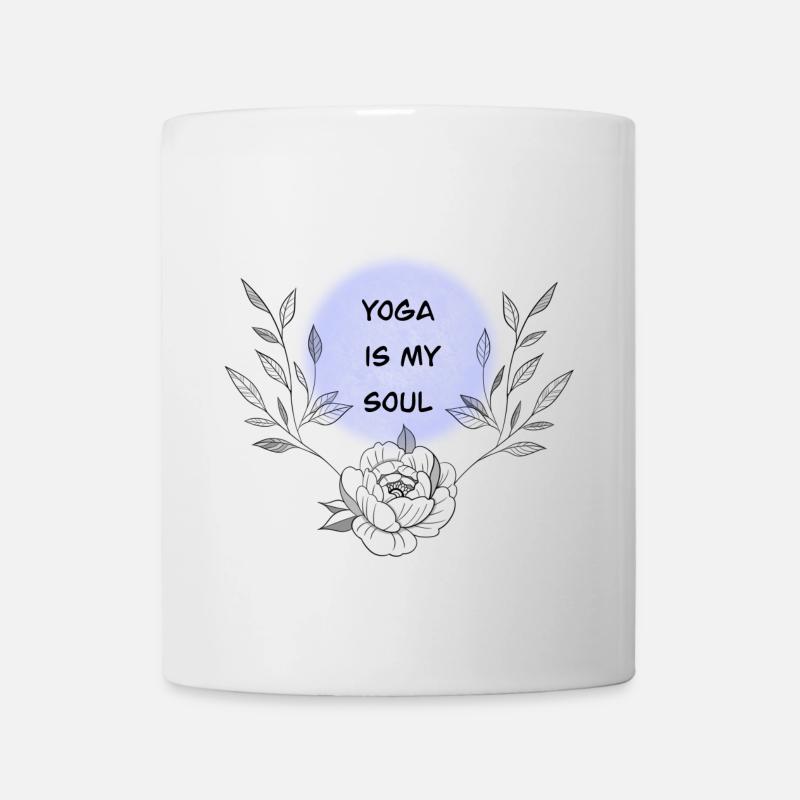 Yoga - Mug blanc - blanc