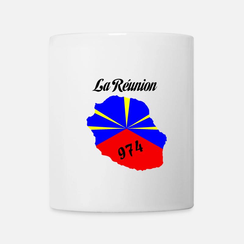 la réunion - Mug blanc - blanc