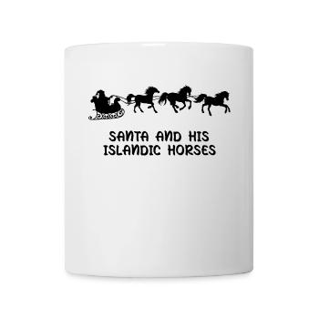 Funny Statement Horses Horse Love Icelandic Horses - Mug - white - Front