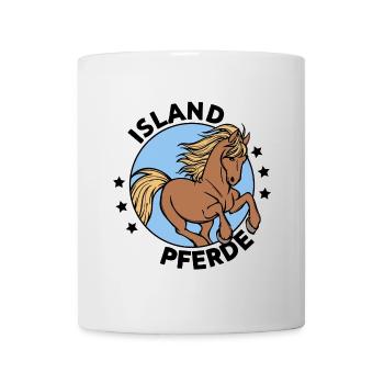Stute Pferde Statement Islandpferde Pferdefan - Tasse - Weiß - Vorne