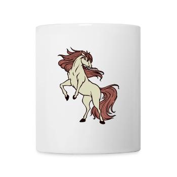 Islandpferde Galopp Pferdefan Pferdeliebe Pferde - Tasse - Weiß - Vorne