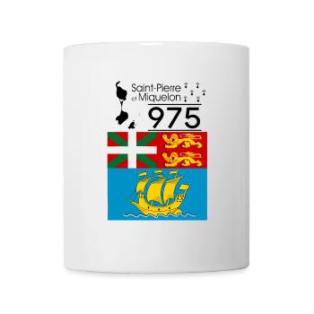Saint-Pierre und miquelon - Tasse - Weiß - Vorne