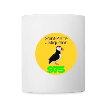 Saint-Pierre und Miquelon - Tasse - Weiß - Vorne