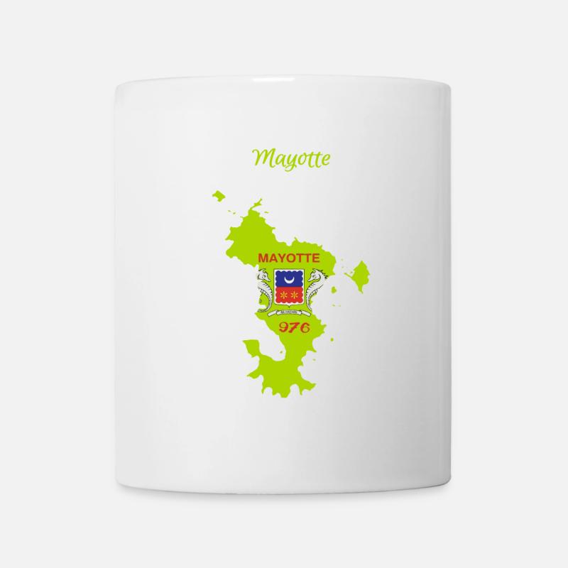 Mayotte - Mug blanc - blanc