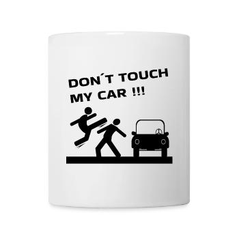 Auto CAR DON'T TOUCH MY CAR - Tasse - Weiß - Vorne