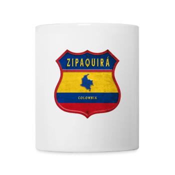 Écusson Zipaquira Colombia - Mug blanc - blanc - Devant