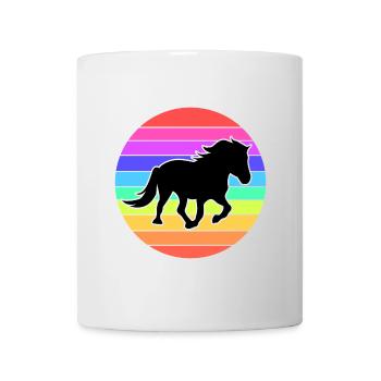Islandpferde Pferde Isländer Galopp Pferdefan - Tasse - Weiß - Vorne