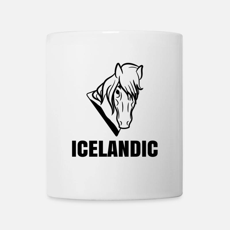 Isländer Spruch Pferde Pferdeliebe Islandpferde - Kop/krus - hvid