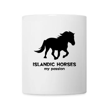Horses Statement Icelandic Horses Horse Love - Mug - white - Front