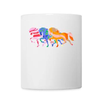 Icelandic Horses Gallop Horses Horse Love Icelanders - Mug - white - Front