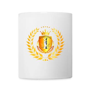 PLAISIR INFINI Les Mains Astrale Royal - Mug blanc - blanc - Devant
