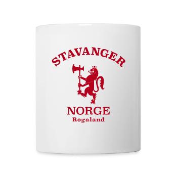 STAVANGER Norwegen Norvège Norge - Mug blanc - blanc - Devant