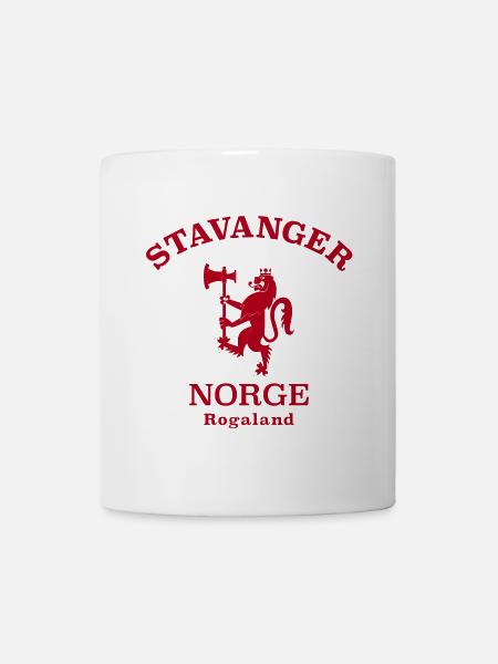 STAVANGER Norwegen Norway Norge - Tasse - Weiß