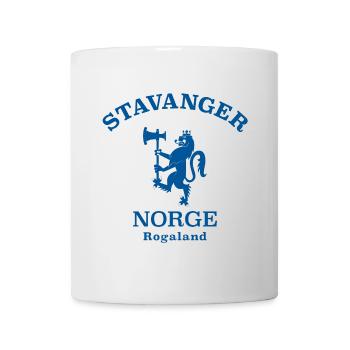 STAVANGER Norwegen Norvège Norge - Mug blanc - blanc - Devant