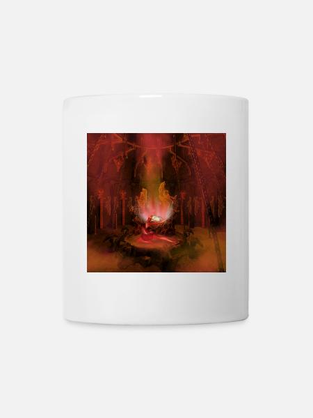 Tanzen in der dunklen Nacht - Tasse - Weiß