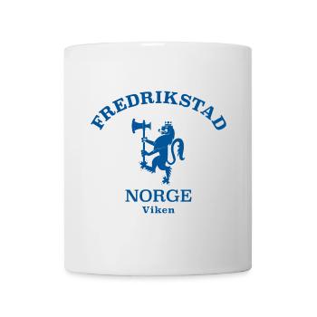 FREDRIKSTAD Norwegen Norvège Norge - Mug blanc - blanc - Devant
