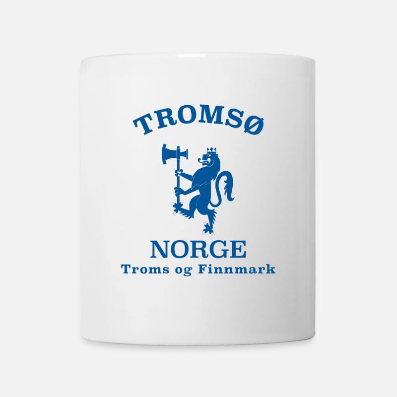 TROMSO Norwegen Norvège Norge - Mug blanc - blanc