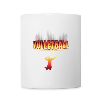 Volleyball design - Mug - white - Front